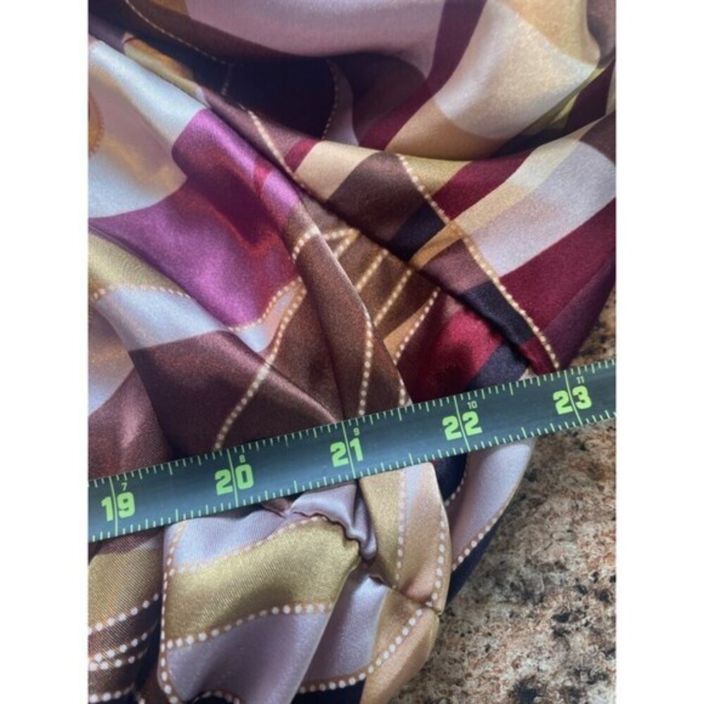 Lane Bryant 26/28 Abstract Print Wrap Blouse Plus Size‎ Long Sleeve Top - Picture 11 of 13